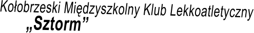 Kołobrzeski Międzyszkolny Klub Lekkoatletyczny „Sztorm”